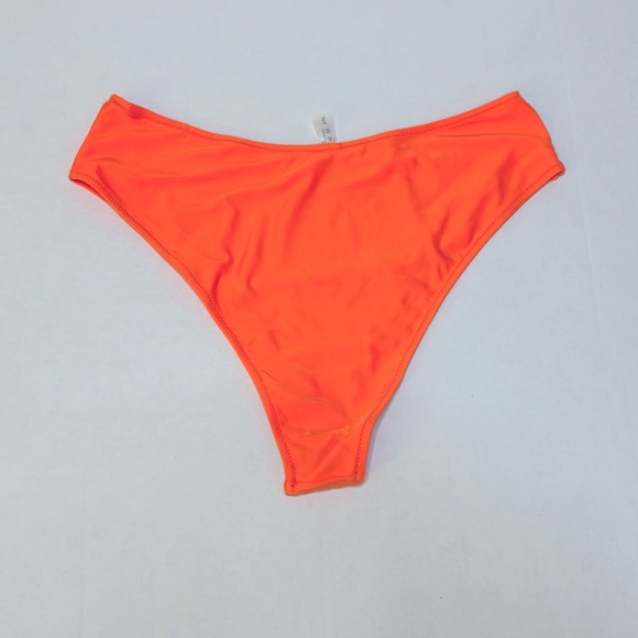 SHEIN ORANGE🧡🍊2-PIECE BATHING SUIT Size L NWOT - Picture 5 of 6